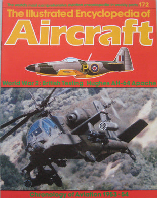 The Illustrated Encyclopedia of Aircraft magazine Issue 172 Hughes AH-64 Apache cutaway drawing