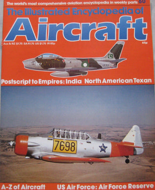 The Illustrated Encyclopedia of Aircraft magazine Issue 60 North American Texan cutaway drawing