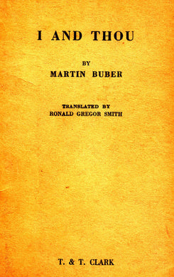 I and thou [Paperback] BUBER M