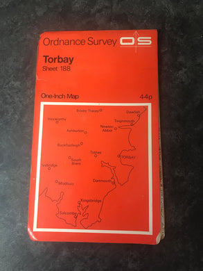 One Inch Map Of Great Britain Torbay Sheet 188 [Unknown Binding]