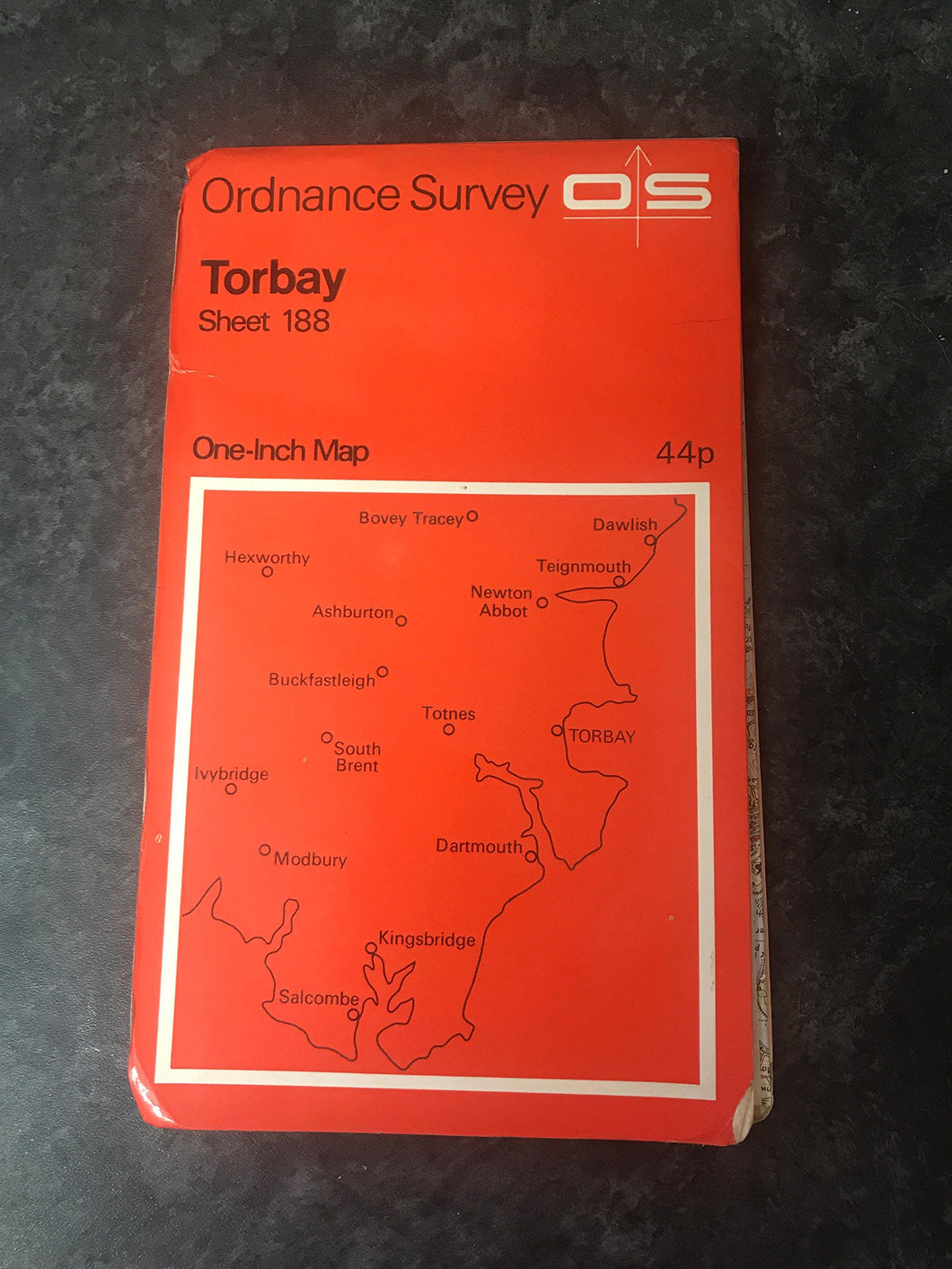 One Inch Map Of Great Britain Torbay Sheet 188 [Unknown Binding]