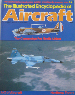 The Illustrated Encyclopedia of Aircraft magazine Issue 52 Northrop F-5 & F-5E Tigers cutaway drawing