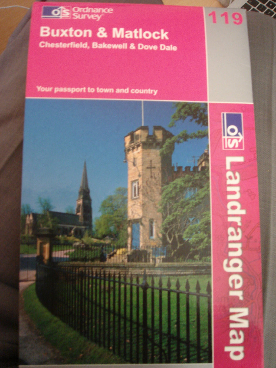 Buxton and Matlock: Chesterfield, Bakewell and Dove Dale (Landranger Maps) Ordnance Survey