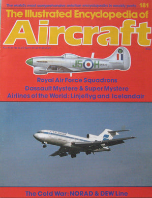 The Illustrated Encyclopedia of Aircraft magazine Issue 181 Dassault Mystere & Super Mystere cutaway drawing