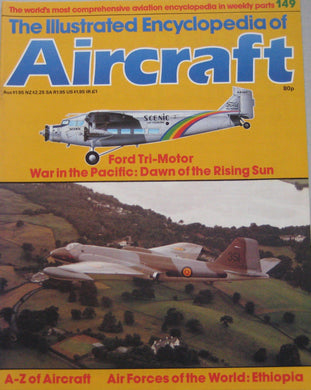 The Illustrated Encyclopedia of Aircraft magazine Issue 149 Ford Tri-Motor Cutaway drawing