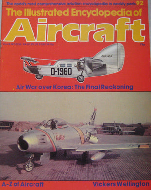 The Illustrated Encyclopedia of Aircraft magazine Issue 92 Vickers Wellington cutaway drawing