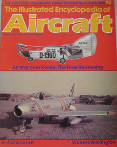 The Illustrated Encyclopedia of Aircraft magazine Issue 92 Vickers Wellington cutaway drawing