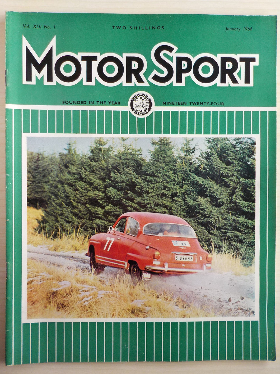 Motor Sport magazine Vol XLII No 1 January 1966