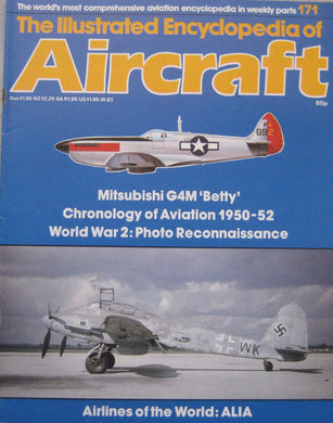 The Illustrated Encyclopedia of Aircraft magazine Issue 171 Mitsubishi G4M 'Betty' cutaway drawing