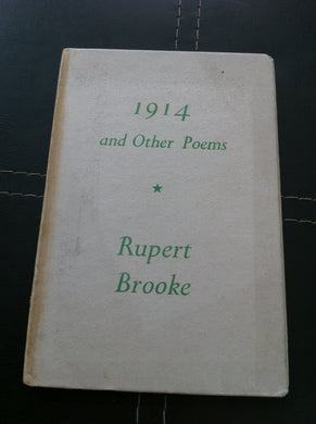 1914 AND OTHER POEMS [Hardcover] Rupert Brooke