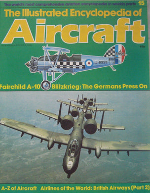 The Illustrated Encyclopedia of Aircraft magazine Issue 15 Fairchild A-10 Thunderbolt Cutaway Drawing