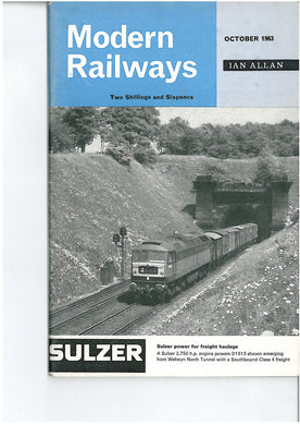 modern railways vol vxiii no 181 october 1963 [Paperback]