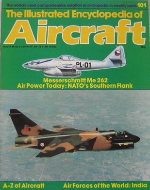 The Illustrated Encyclopedia of Aircraft magazine Issue 101 Messerschmitt Me 262 cutaway drawing