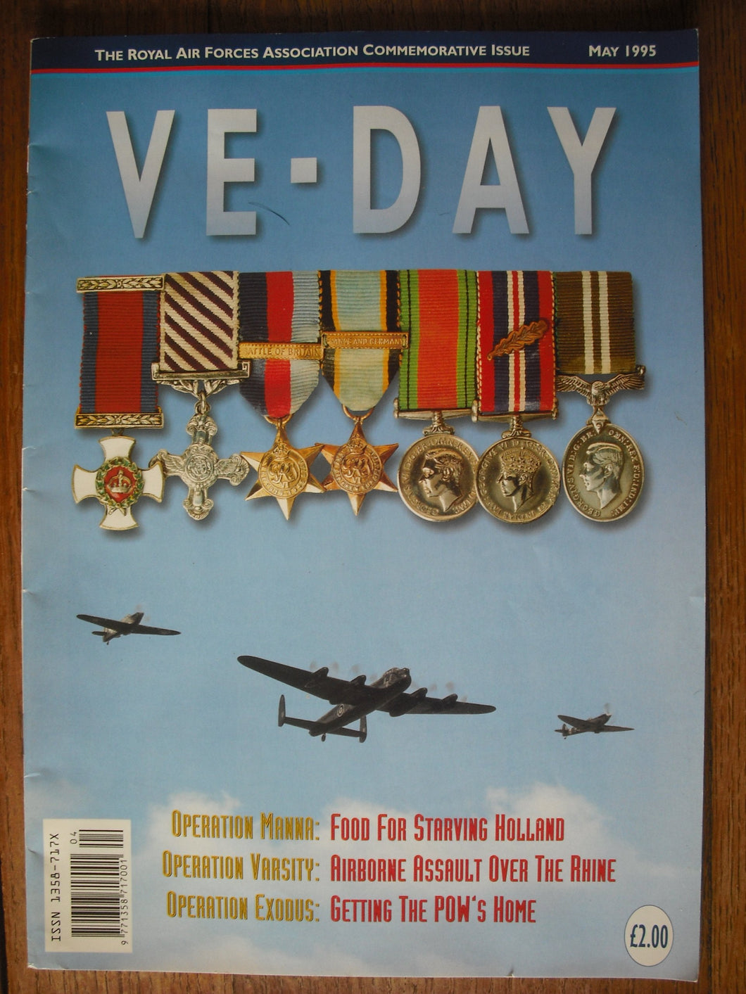 V E Day - The Royal Air Forces Association Commemorative Issue - May 1995. [Paperback] Stan White