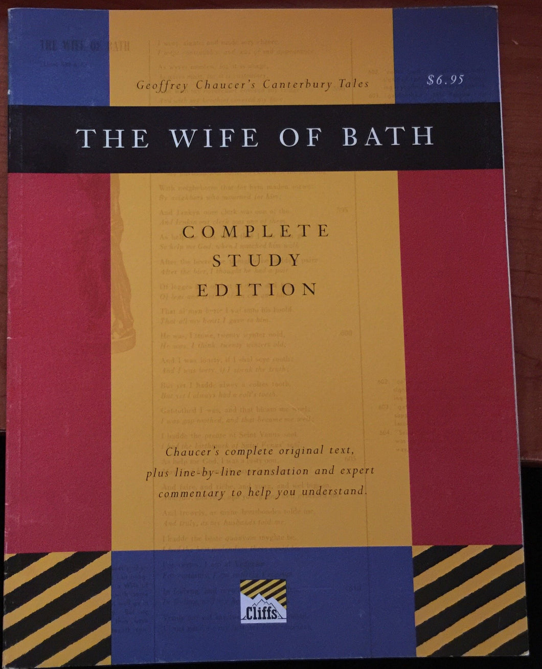 Wife of Bath's Prologue and Tale: Complete Study Edition (Cliffs study notes) Chaucer, Geoffrey and Lamb, Sidney