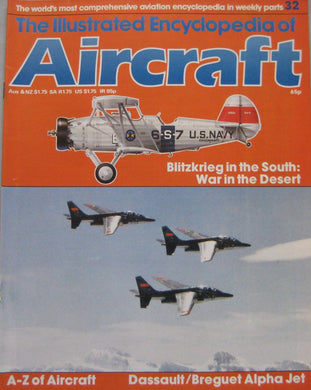 The Illustrated Encyclopedia of Aircraft magazine Issue 32 Dassault-Breguet/Dornier Alpha Jet cutaway drawing