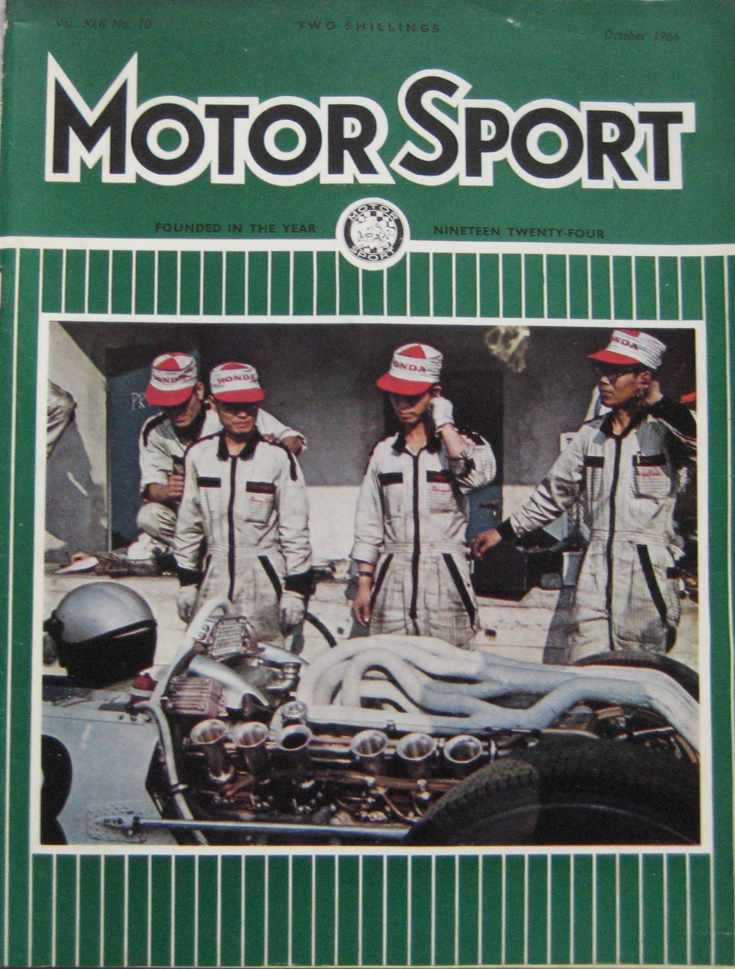 Motor Sport magazine 10/1966 [Paperback] Anon