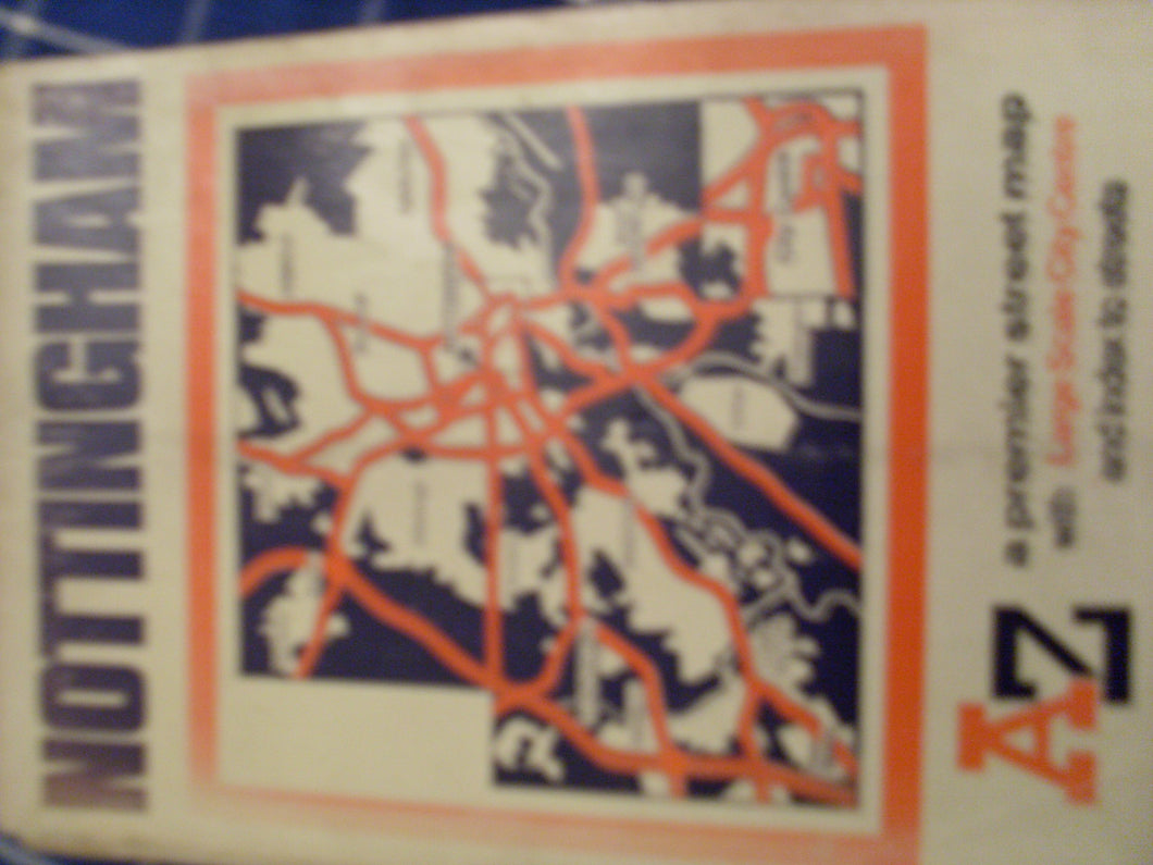 Premier Street Map of Nottingham
