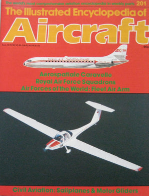 The Illustrated Encyclopedia of Aircraft magazine Issue 201 Aerospatiale Caravelle cutaway drawing