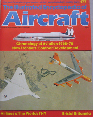 The Illustrated Encyclopedia of Aircraft magazine Issue 177 Bristol Britannia cutaway drawing