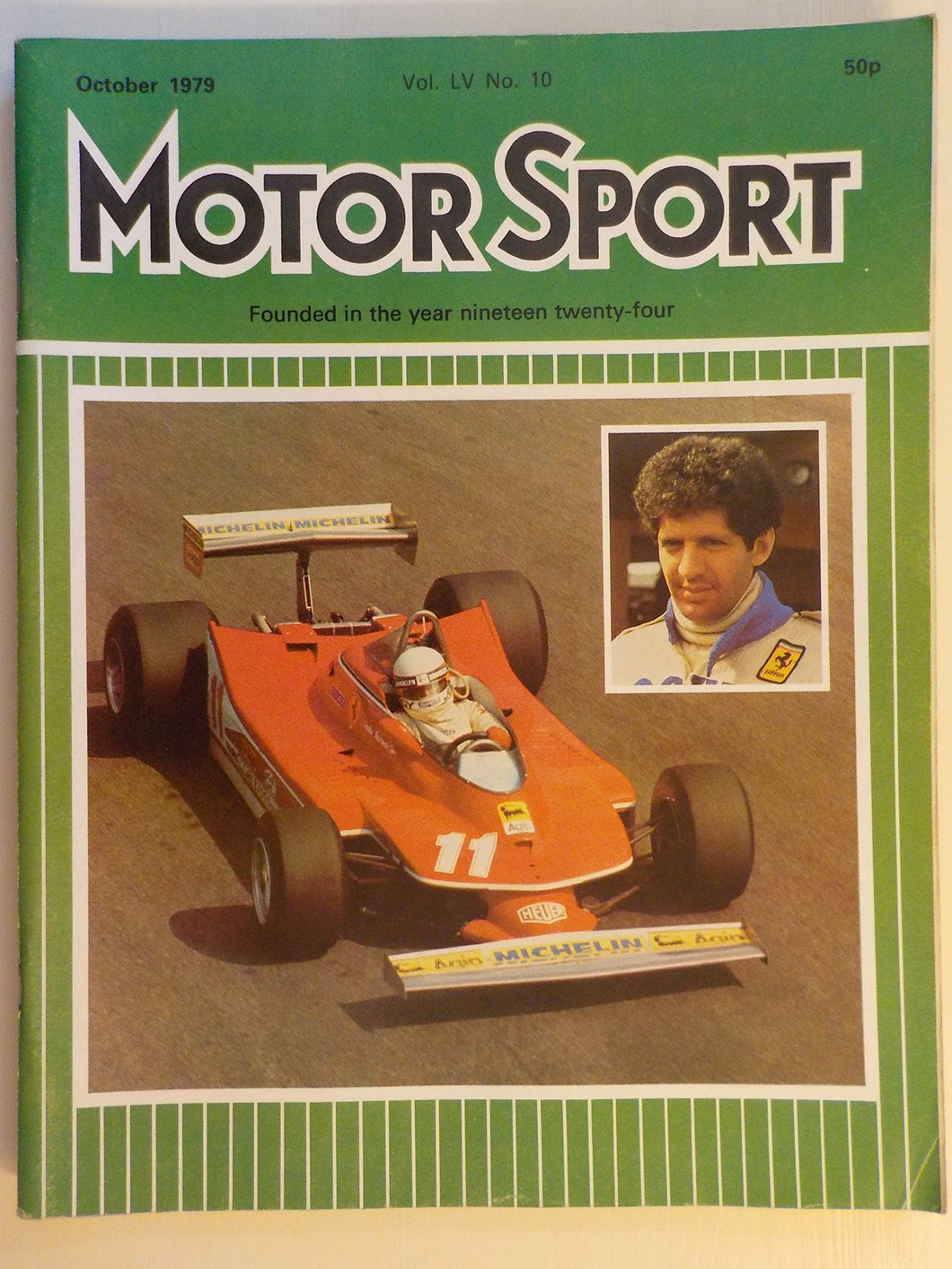 Motor Sport magazine Vol LV No 10 October 1979 [Paperback] William Boddy