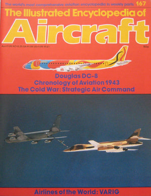 The Illustrated Encyclopedia of Aircraft Issue 167 Douglas DC-8 cutaway drawing