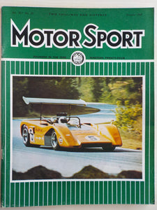 Motor Sport - Magazine - October 1969 [Paperback] Motor Sport