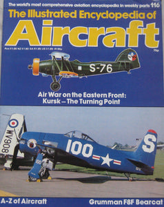 The Illustrated Encyclopedia of Aircraft magazine Issue 116 Grumman F8F Bearcat cutaway drawing