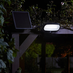 PIR 500 L (Lumen) Security Flood Light Passive Infrared Sensor (Motion Sensor) Solar Charged