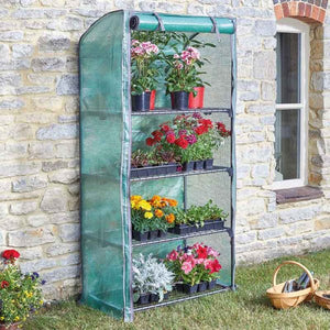 GroZone Greenhouse vertical growing structure - Germination, Propagating, Protection - plants, flowers, vegetables - Smart Garden - 170cm x 80cm x 48cm