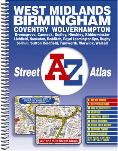 West Midlands Street Atlas - Birmingham and West Midlands Street by Street Atlas - Ring bound