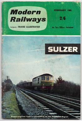 Modern Railways February 1962 [Unknown Binding]