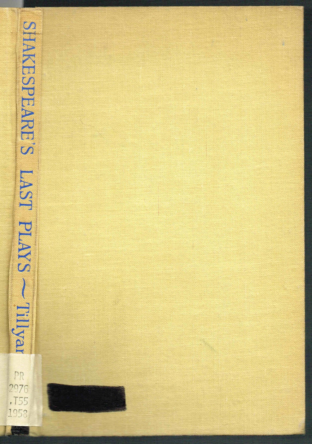 Shakespeare's Last Plays