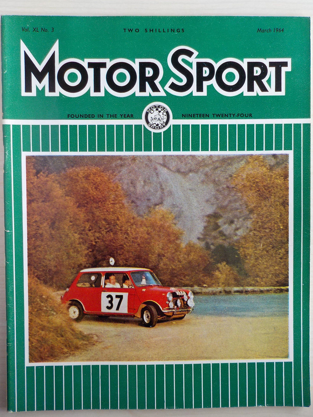 Motor Sport magazine Vol XL No 3 March 1964
