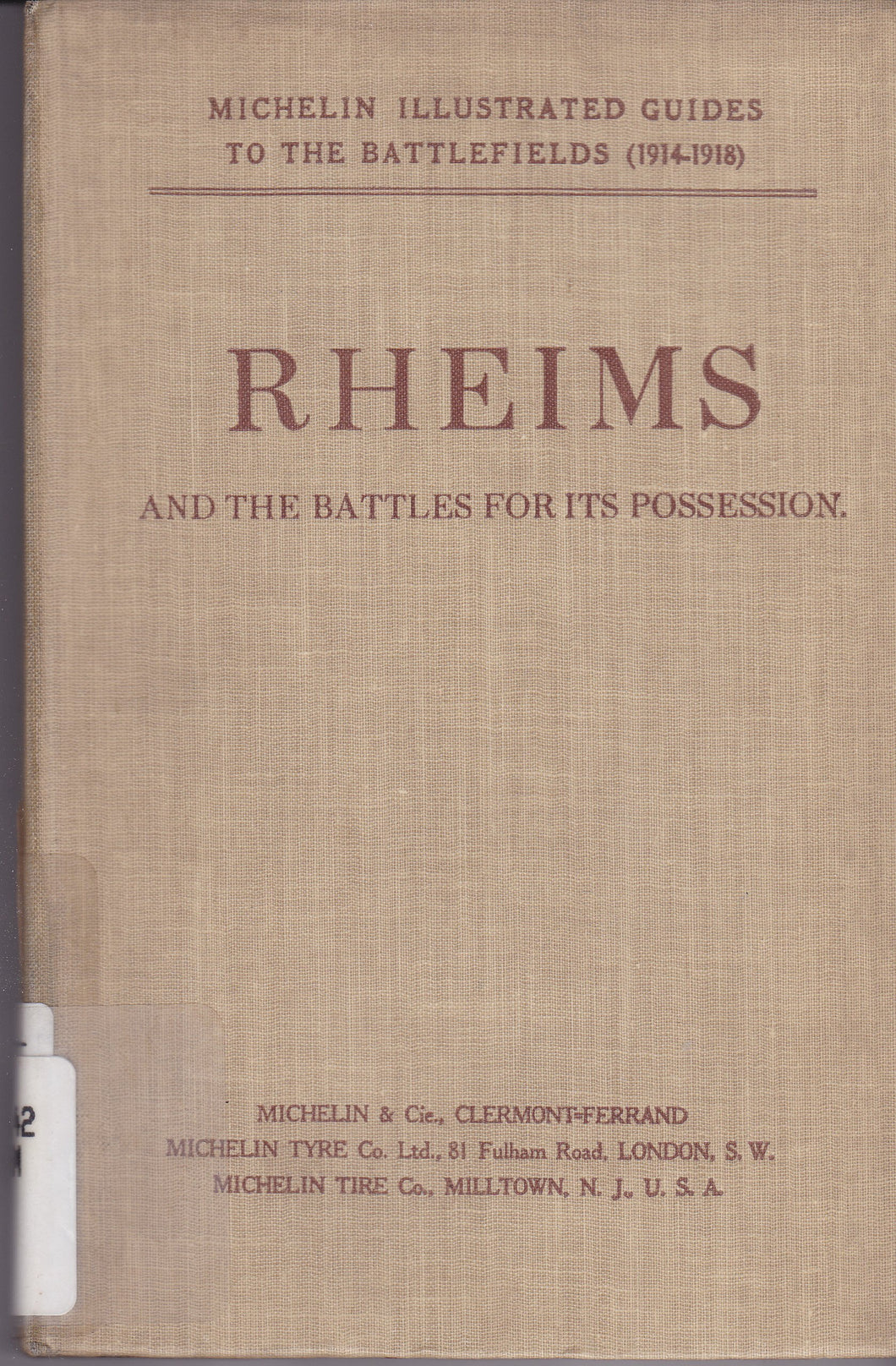 Rheims And the Battles For Its Possession [Hardcover]
