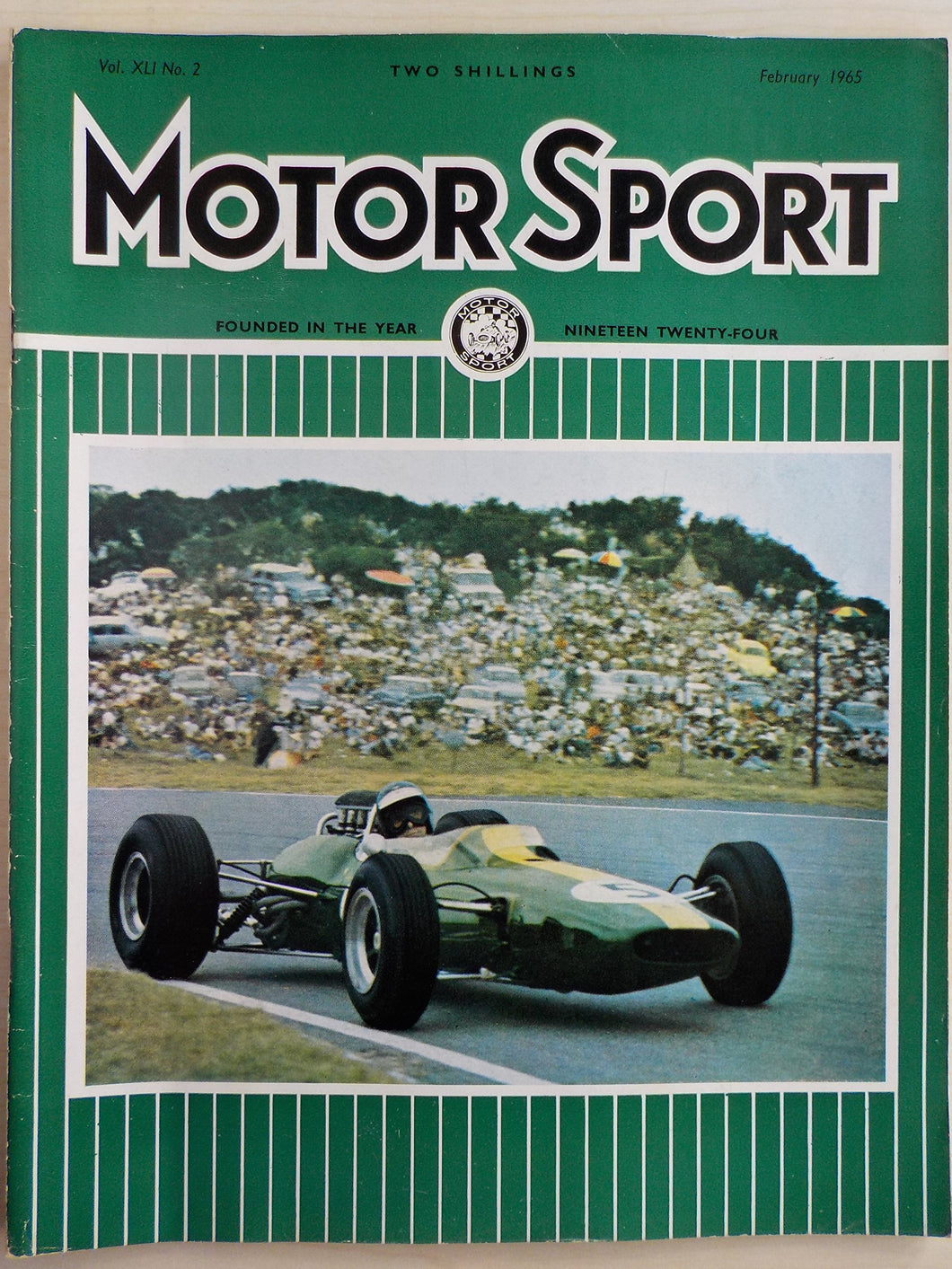 Motor Sport magazine Vol XLI No 2 = February 1965