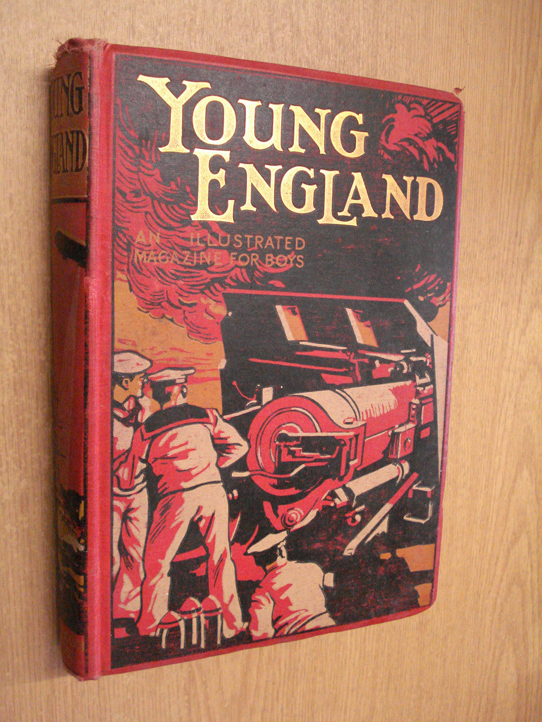 Young England: An Illustrated Magazine For Boys, Thirty-Seventh Annual Volume 1915-16 [Unknown Binding]