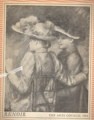 Renoir - Ediburgh Festival - Exhibition Catalogue ..at the Tate Gallery ...1953