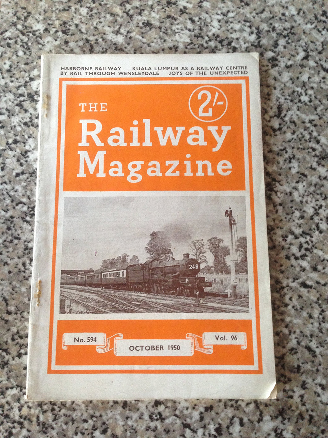 The Railway Magazine October 1950, No. 594 Vol. 96