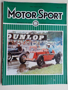 Motor Sport magazine 08/1966 featuring Oldsmobile Toronado road test, Broadspeed