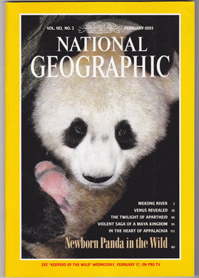 the national geographic magazine vol 183 no 2 february 1993