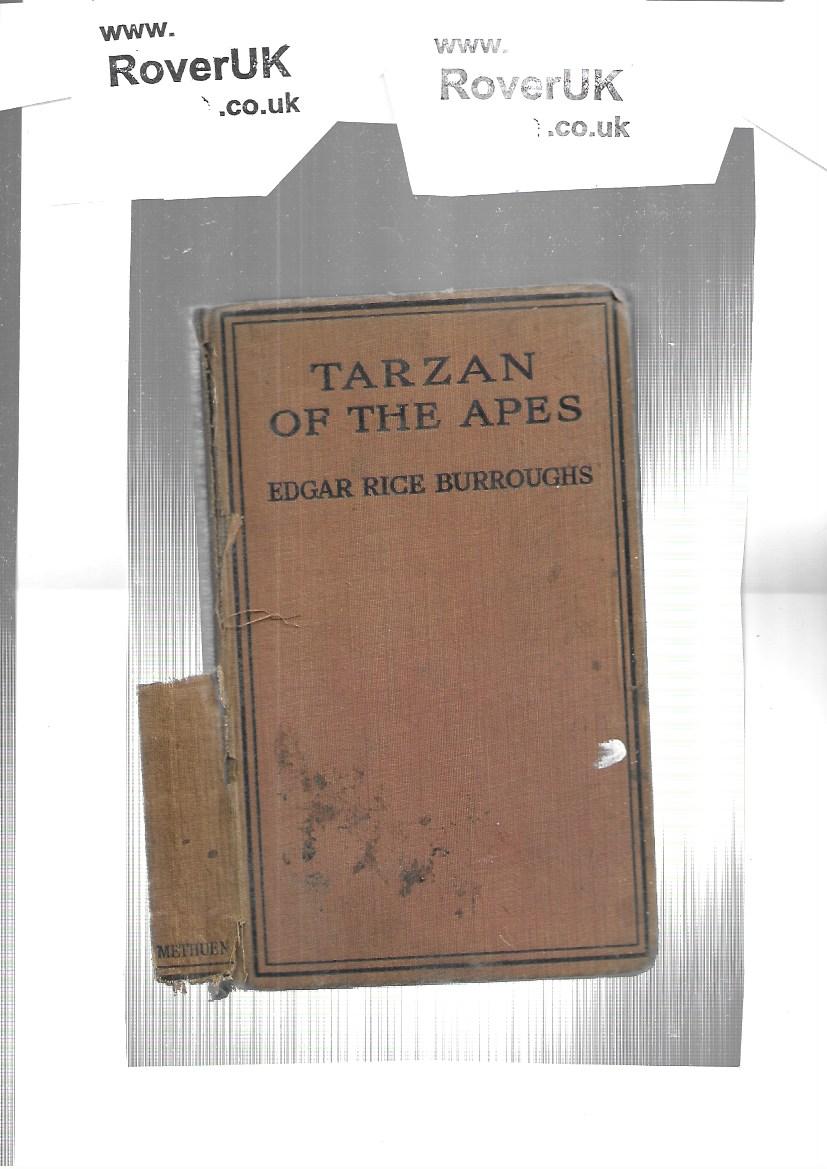 Tarzan of the Apes - Hardcover - Edgar Rice Burroughs - 12th Edition. Cheap Form 1920