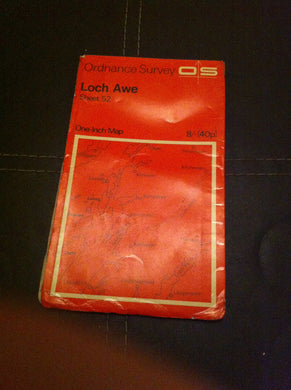 Ordnance Survey Sheet 52 Loch Awe [Map]