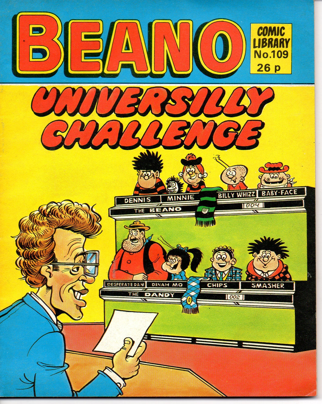 Beano Comic Library No.109. Universilly Challenge