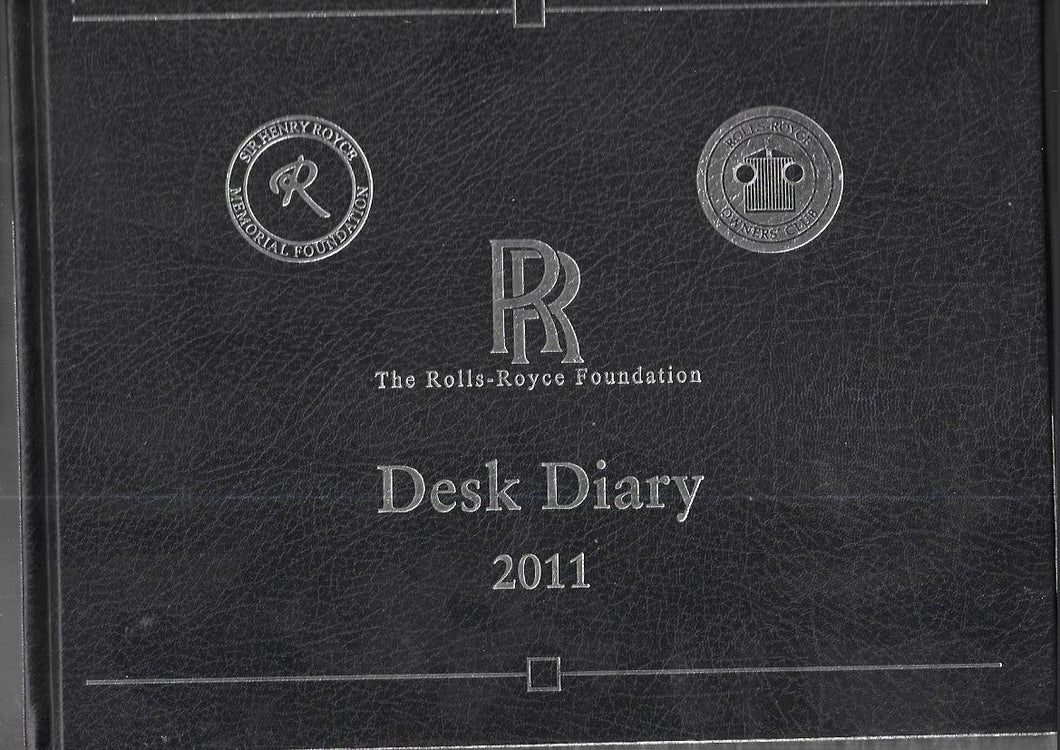The Rolls-Royce Foundation Desk Diary 2011