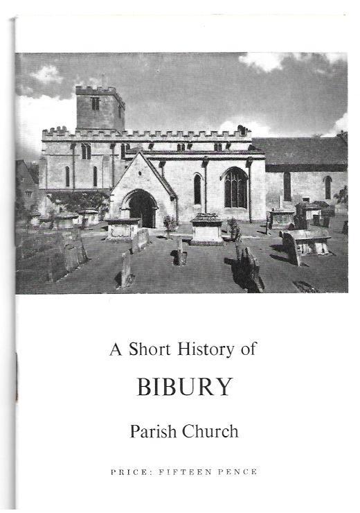 A short history of Bibury Parish Church - PAPERBACK - BOOKLET