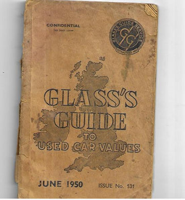 Glass's Guide To Used Car Values: June 1950 - Issue 131 [Paperback] Glass's