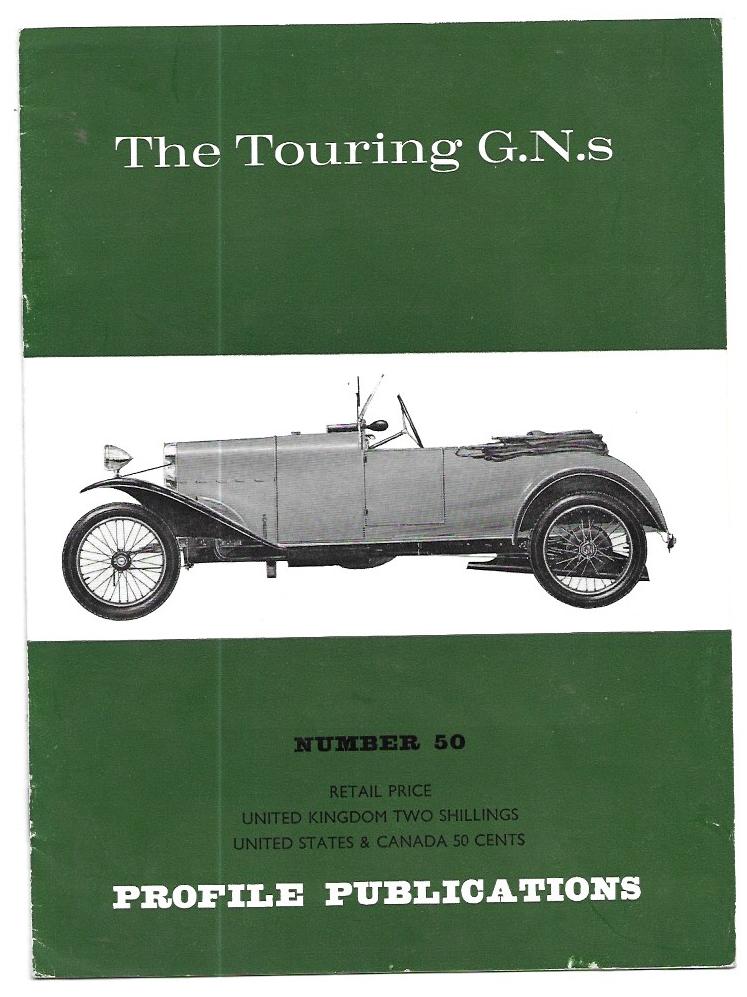 The Touring G.N.s - Paperback - Number 50 - Profile Publications