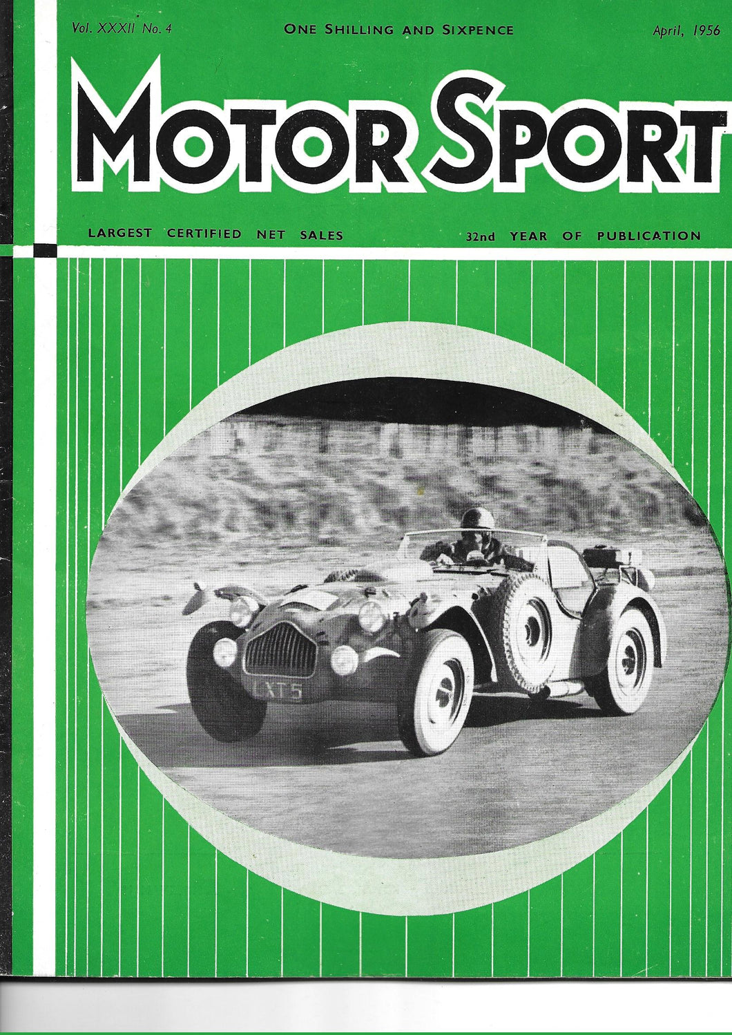 Motor Sport, Magazine, XXXII no 4, April 1956,