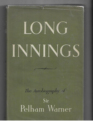 Long Innings.  - hardcover - 1951 - Sir Pelham Warner